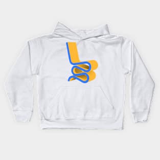 Wiggle Chair 1972 Kids Hoodie